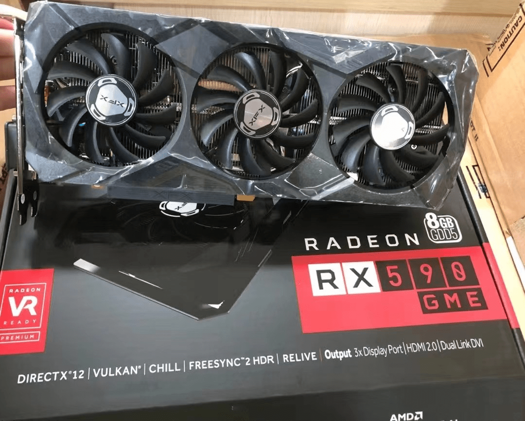 قیمت کارت گرافیک ایکس اف ایکس مدل XFX RX 590 GME 1440MHz در بانه