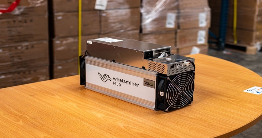 خرید و مشخصات دستگاه ماینر MicroBT Whatsminer M50 114 th