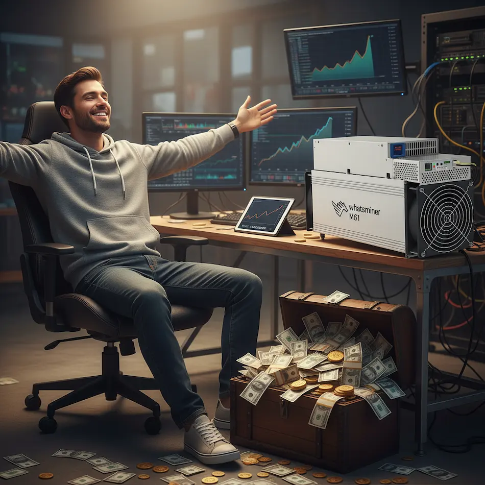 خرید و مشخصات ماینر Whatsminer M61s 208Th آکبند با امکان ارسال فوری